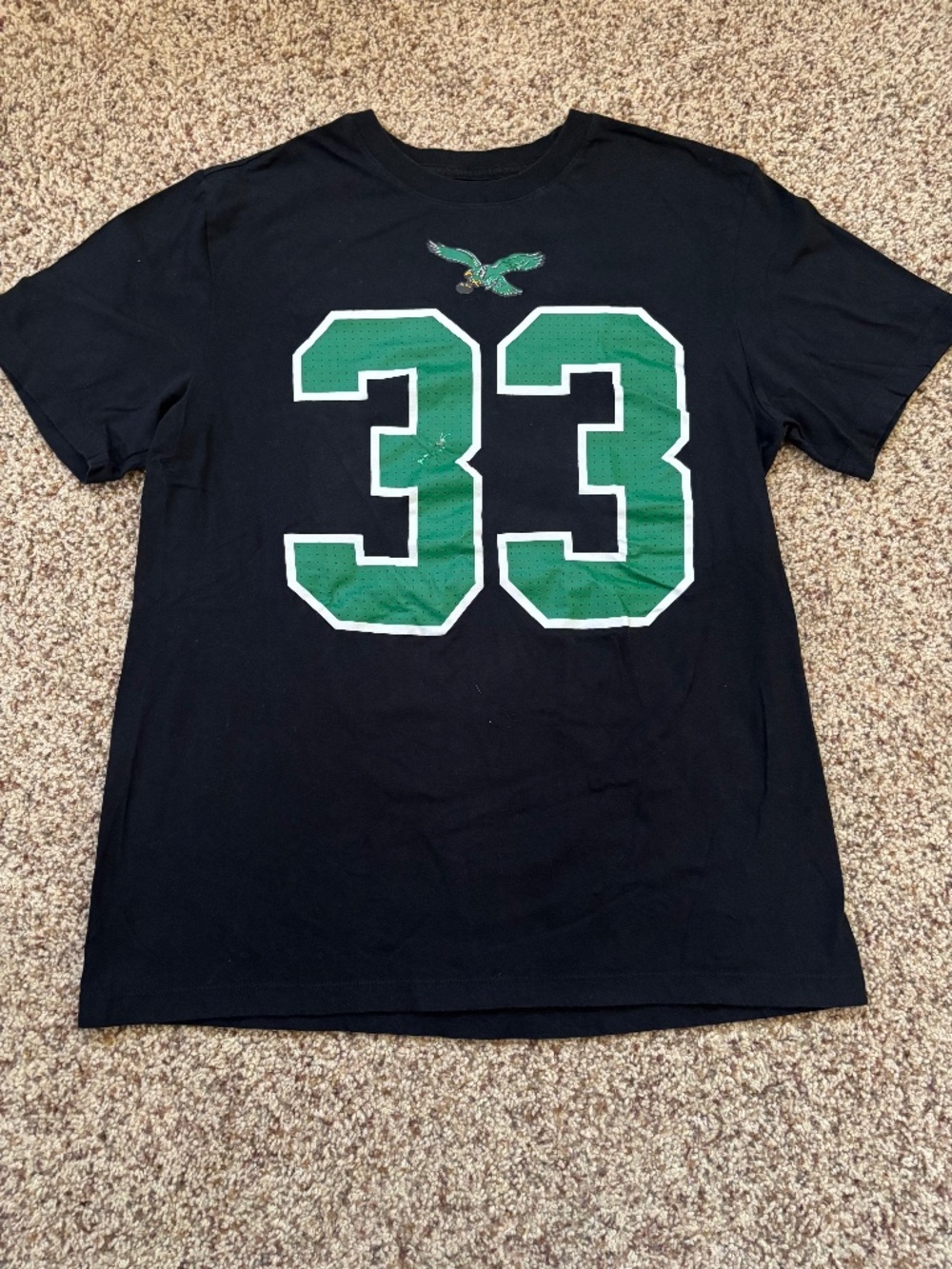 Philadelphia Eagles Nike Men's Cooper DeJean #33 Name & Number T-shirt Size M